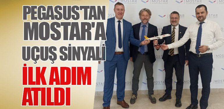 Pegasus'tan Mostar'a Uçuş Sinyali. İlk Adım Atıldı