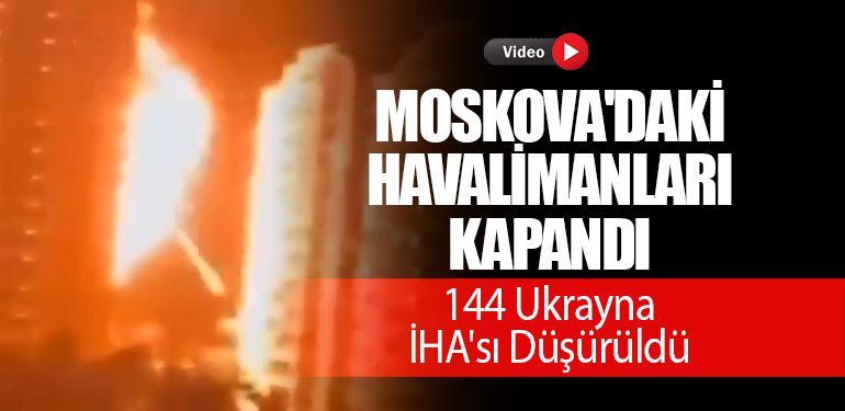 Moskova'daki Havalimanları Kapandı