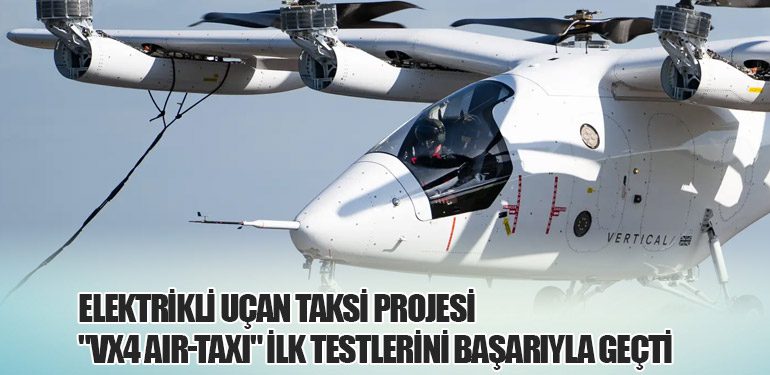 Elektrikli Uçan Taksi Projesi 