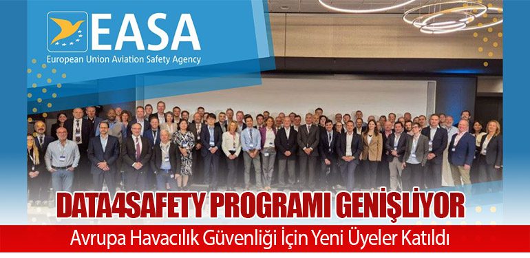 Data4Safety Programı Genişliyor: Avrupa Havacılık Güvenliği İçin Yeni Üyeler Katıldı