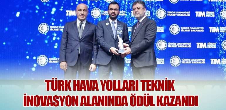 Türk Hava Yolları Teknik, İnovasyon Alanında Ödül Kazandı