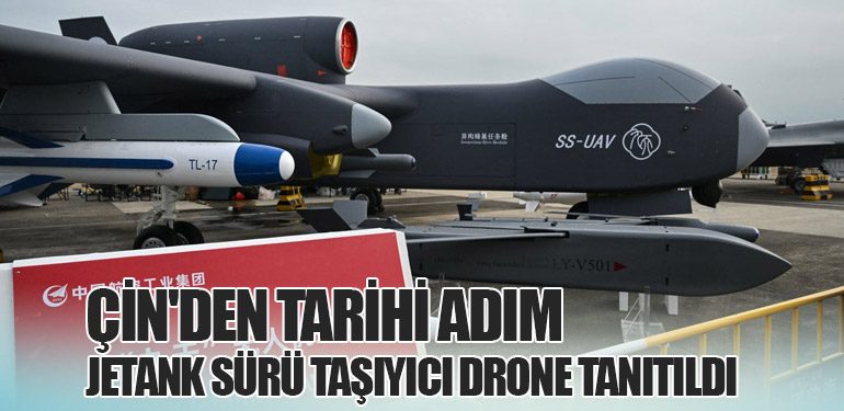 Çin'den Tarihi Adım: Jetank Sürü Taşıyıcı Drone Tanıtıldı