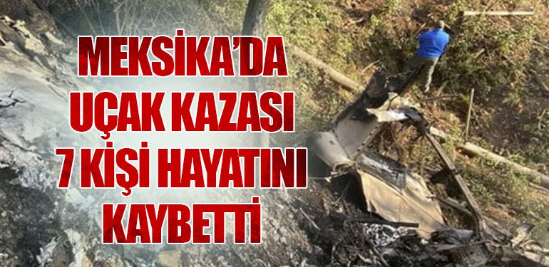 Meksika’da Uçak Kazası: 7 Kişi Hayatını Kaybetti