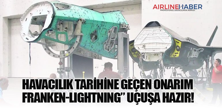 Havacılık Tarihine Geçen Onarım: “Franken-Lightning” Uçuşa Hazır!