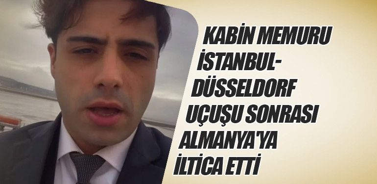 Kabin Memuru İstanbul-Düsseldorf Uçuşu Sonrası Almanya'ya İltica Etti