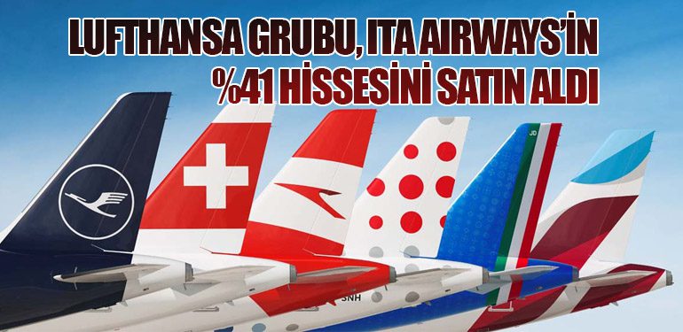 Lufthansa Grubu, ITA Airways’in %41 Hissesini Satın Aldı