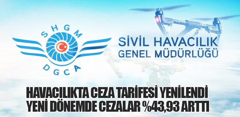 Havacılıkta Ceza Tarifesi Yenilendi: Yeni Dönemde Cezalar %43,93 Arttı