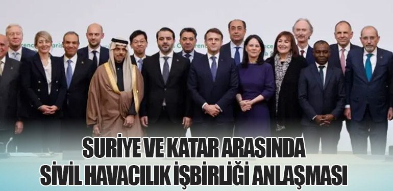 Suriye ve Katar Arasında Sivil Havacılık İşbirliği Anlaşması